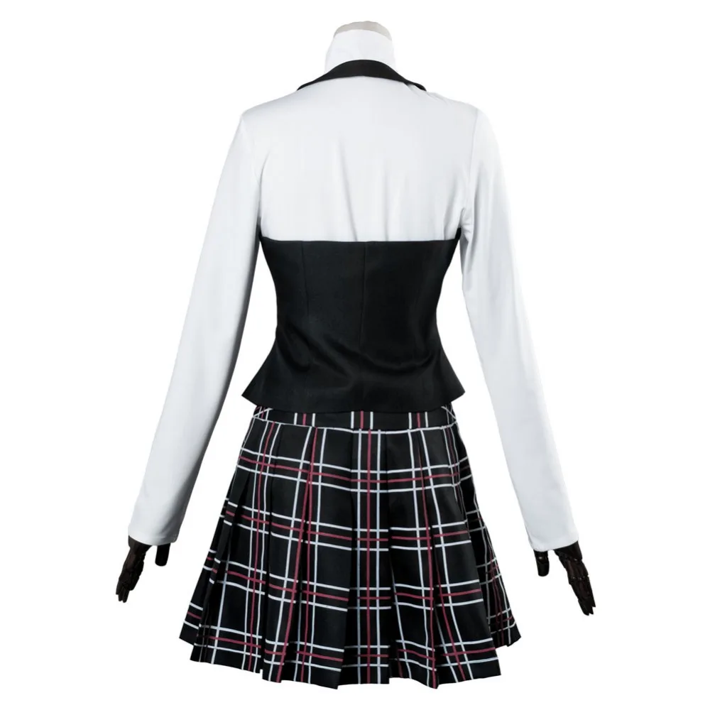 Persona 5 P5 Makoto Niijima Queen Winter Cosplay Costume School Uniform Dress